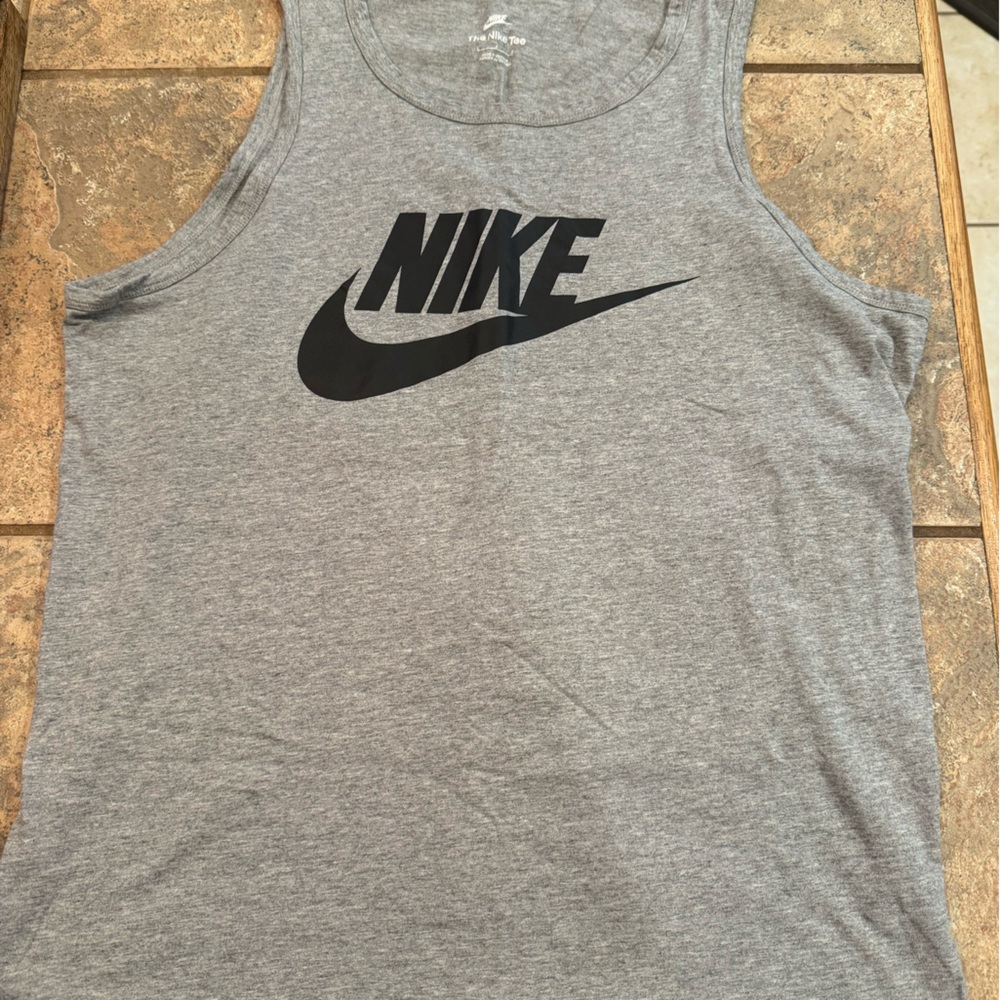 Nike Heather Gray Tank Top